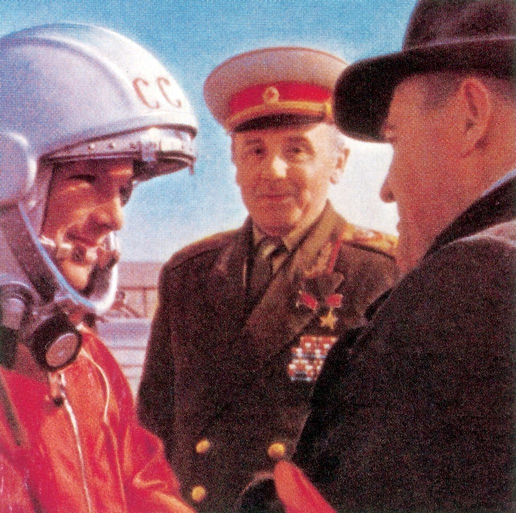 Королёв и Гагарин 1961