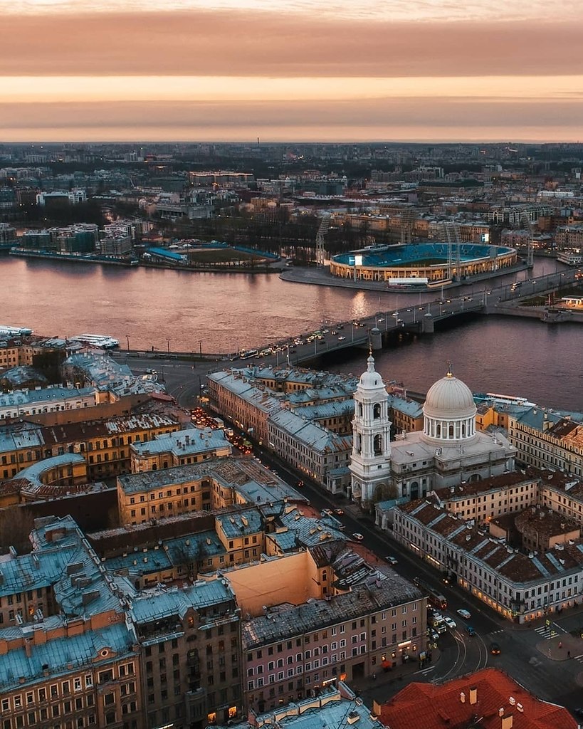 Фото петербург сверху