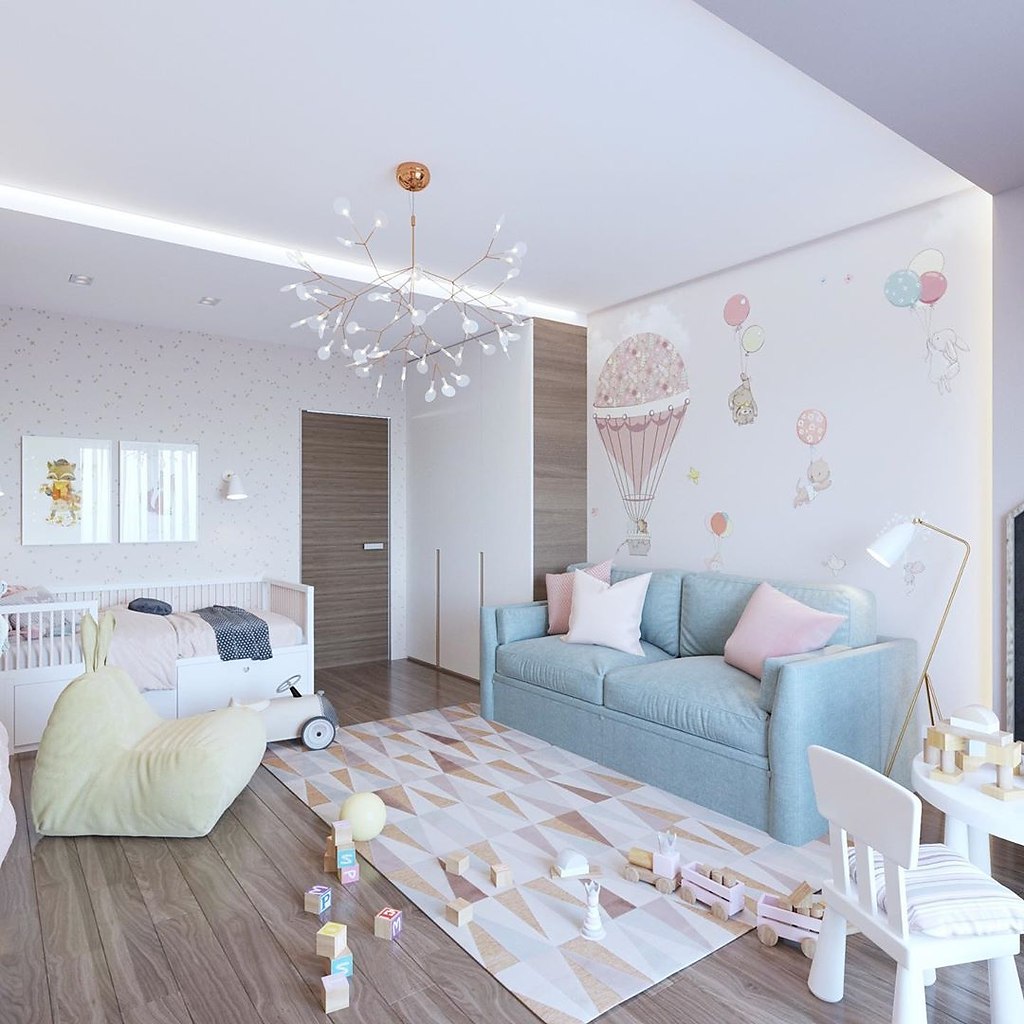 Дизайн детской комнаты 2022
