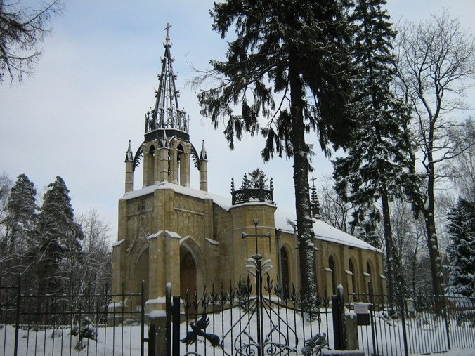 Шуваловский парк зимой