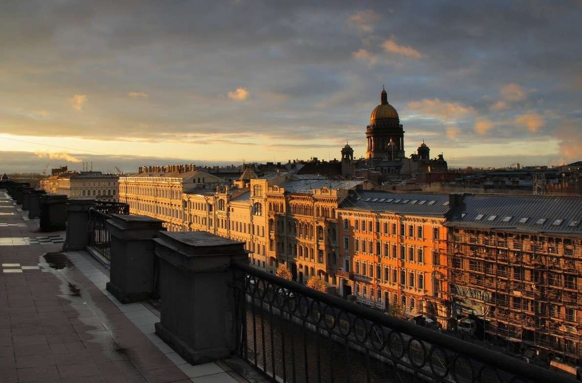 Солнце санкт петербурге