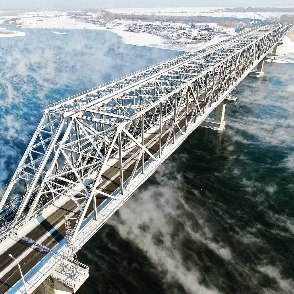 Мост 777 в Красноярске