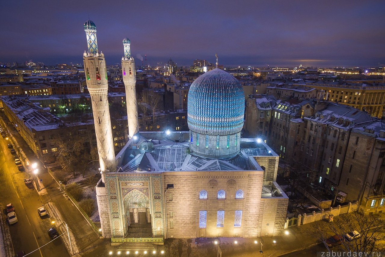 Санкт петербург мечеть соборная фото