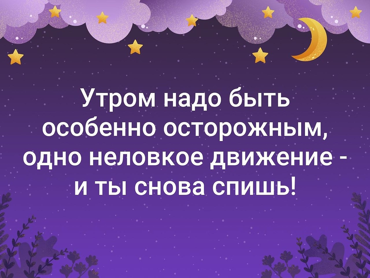 Утром надо быть особенно осторожным одно неловкое движение и ты снова спишь картинки