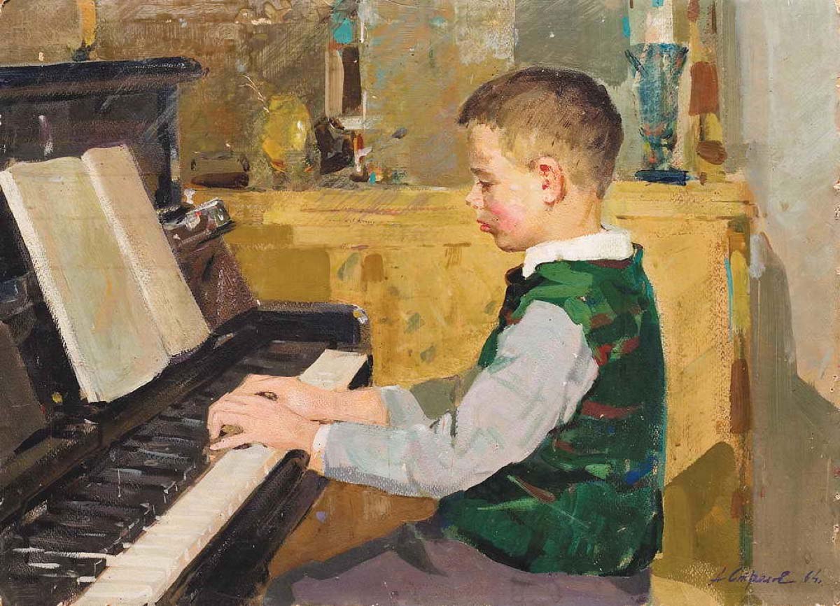 Мальчик за пианино