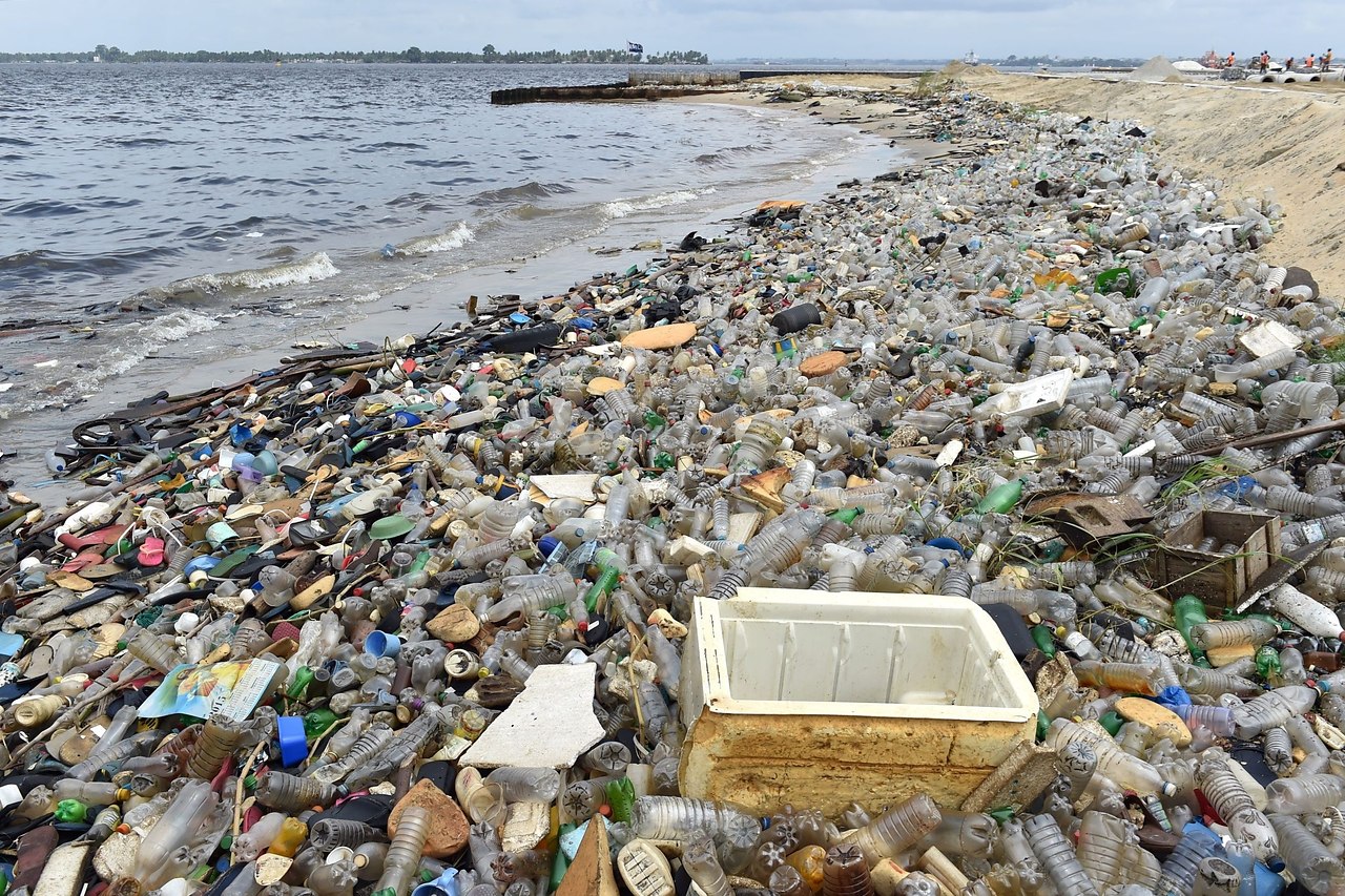 Пластмассовые отходы в мировом океане