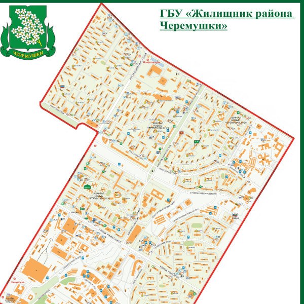 Карта хамовников подробная