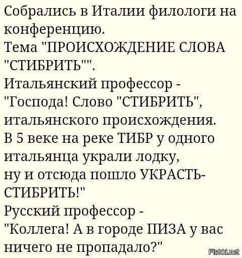 Значение слова профессор. Стибрили анекдот. Стибрить происхождение слова. Анекдот в городе Пиза у вас ничего не пропадало. Анекдот происхождение слова.