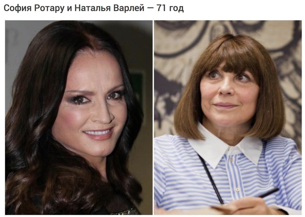 Наталья Варлей и София Ротару