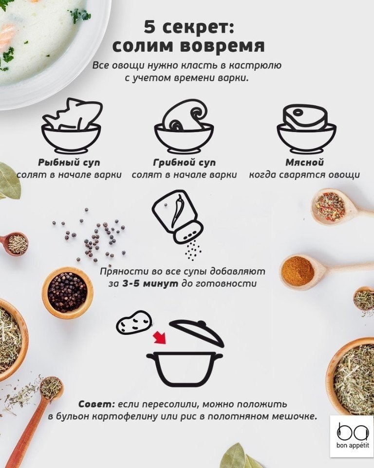 Как засолить мясо в супе