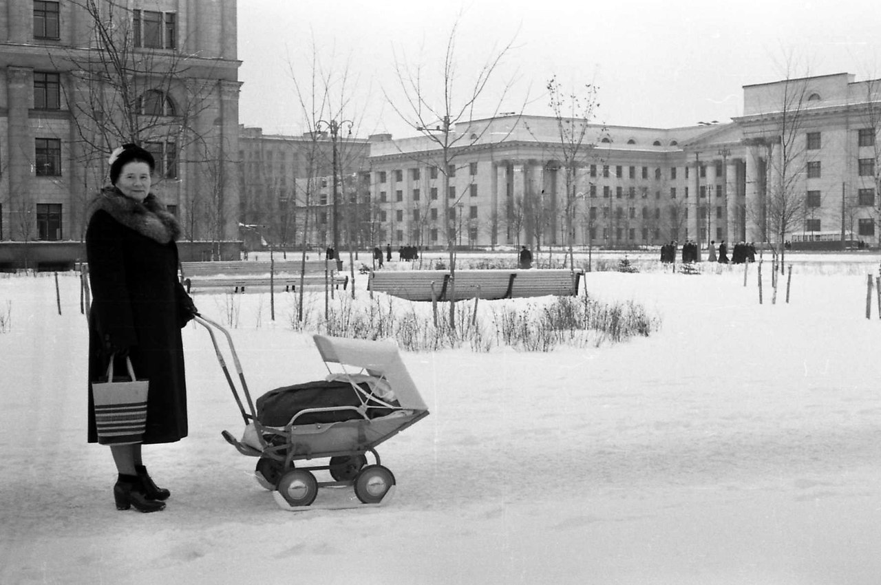 Советские зимние коляски
