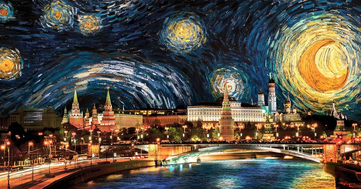 Ван гог картины в москве