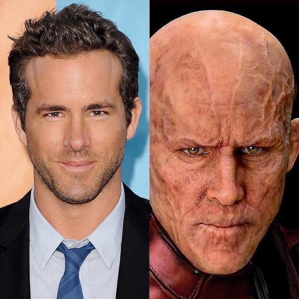 Грим актеров до и после фото