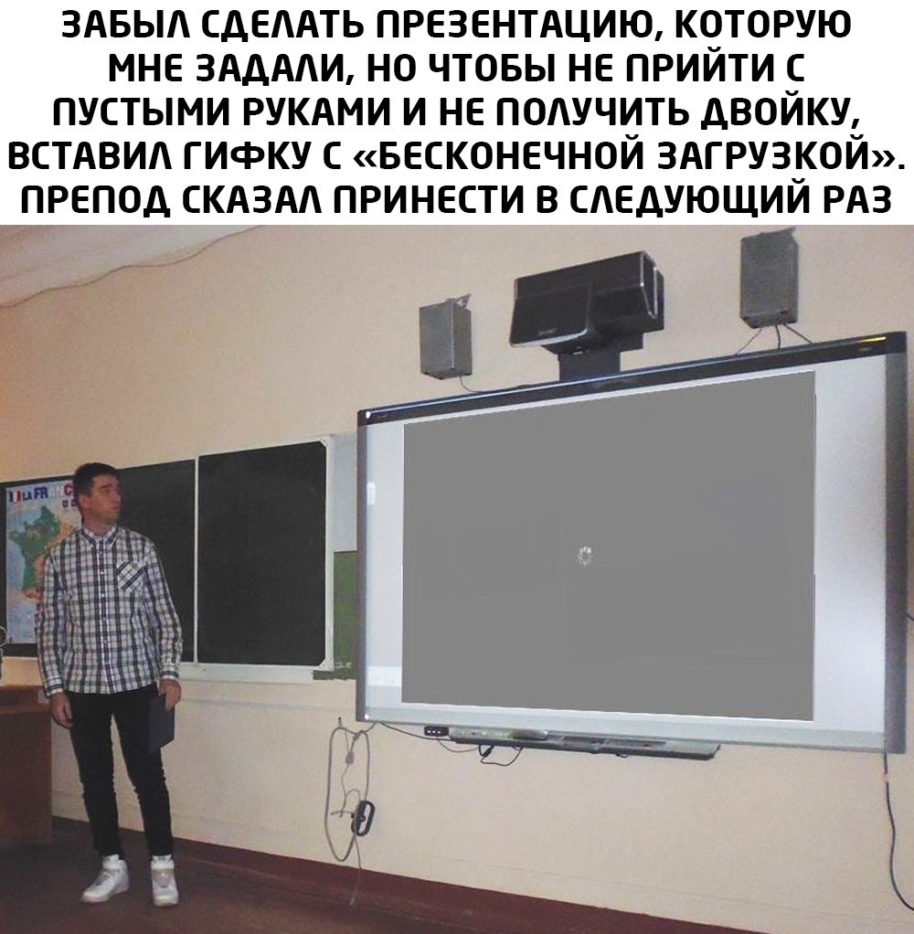 Не загружается презентация