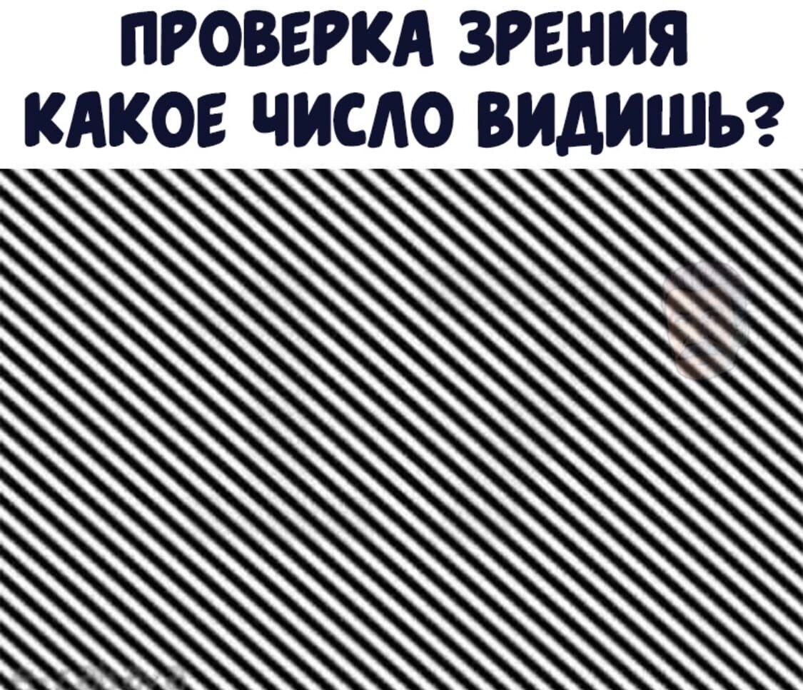 Тест на зрение 10 фото которые проверят твое зрение