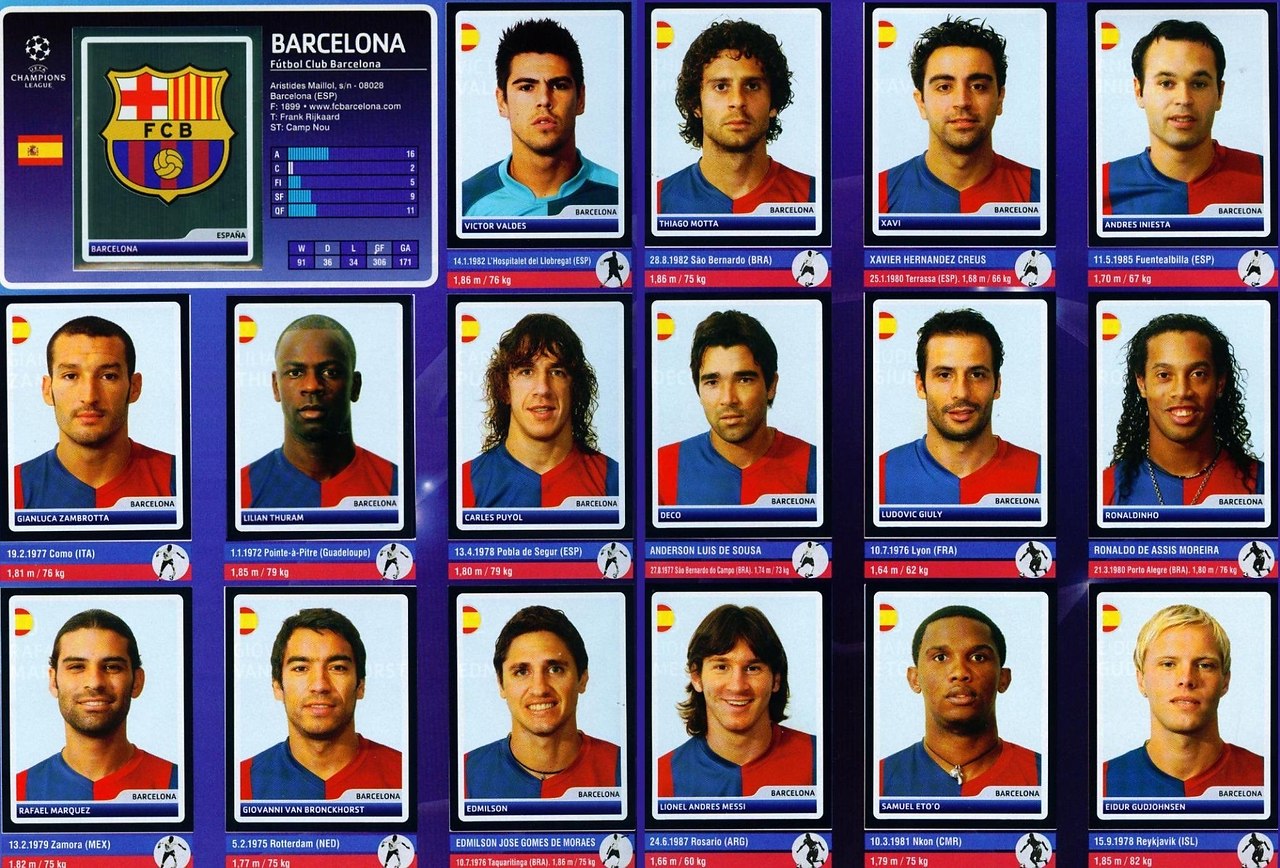 2006 Barcelona состав
