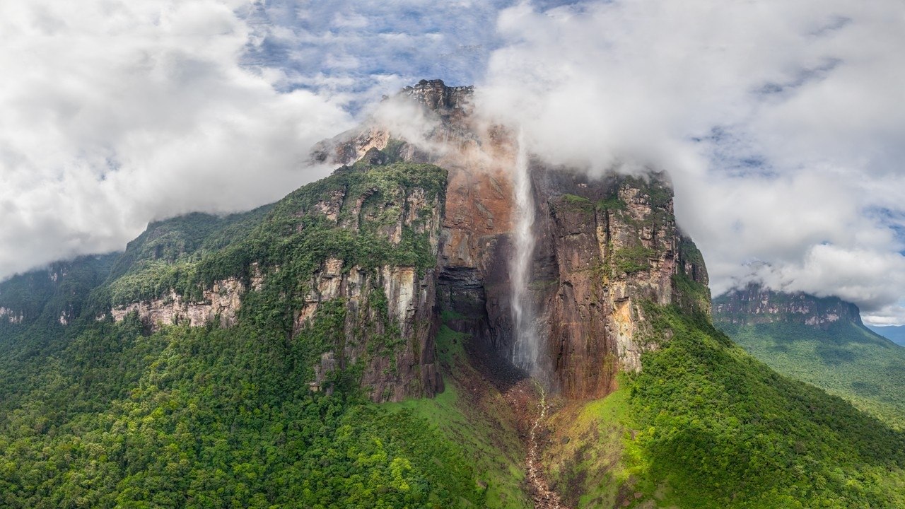 Латинская Америка водопад Анхель