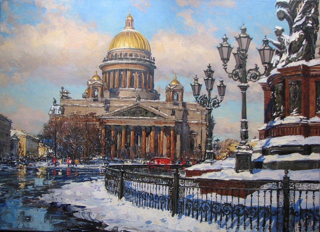 Исаакиевский собор Петербург живопись