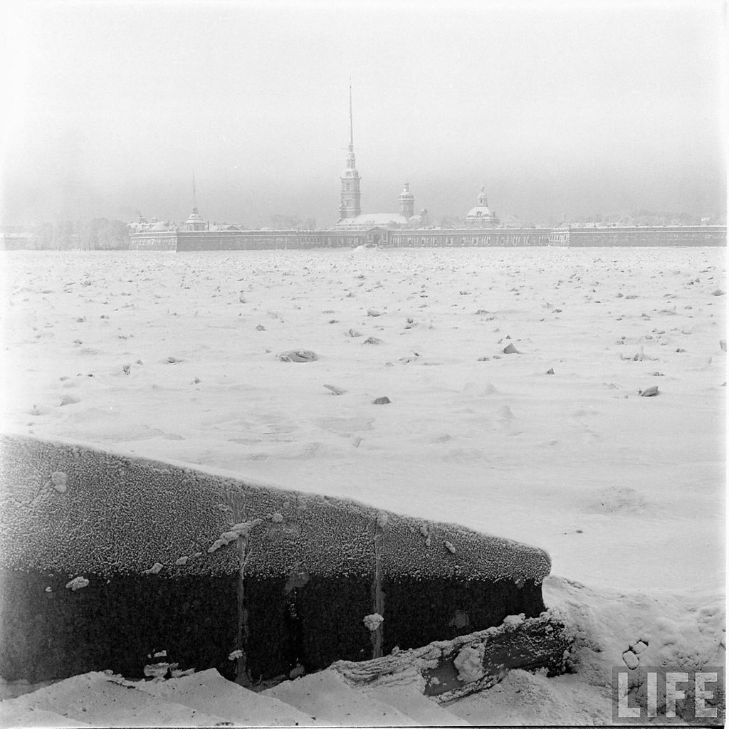 Зима в Ленинграде фото