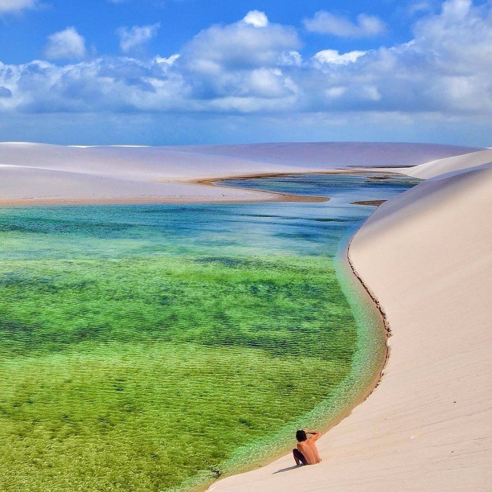 Бразилия дюны Ленсойс