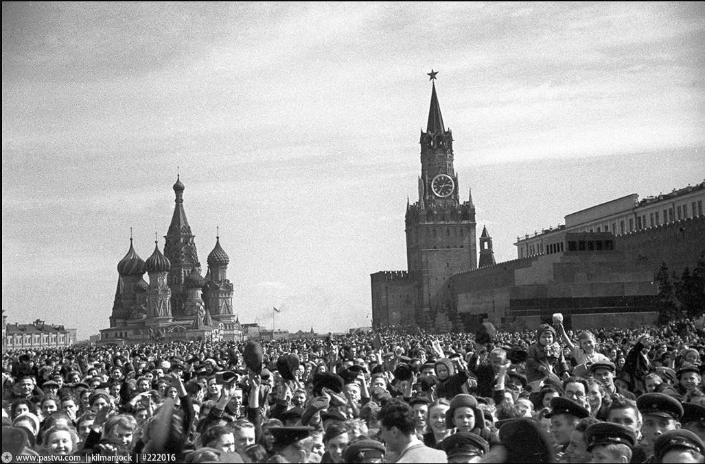 Фото со дня победы 1945