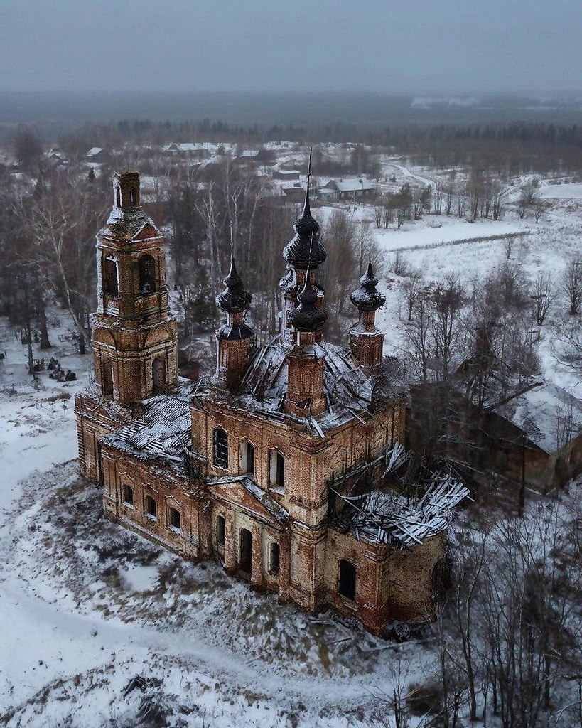 Заброшенные храмы россии