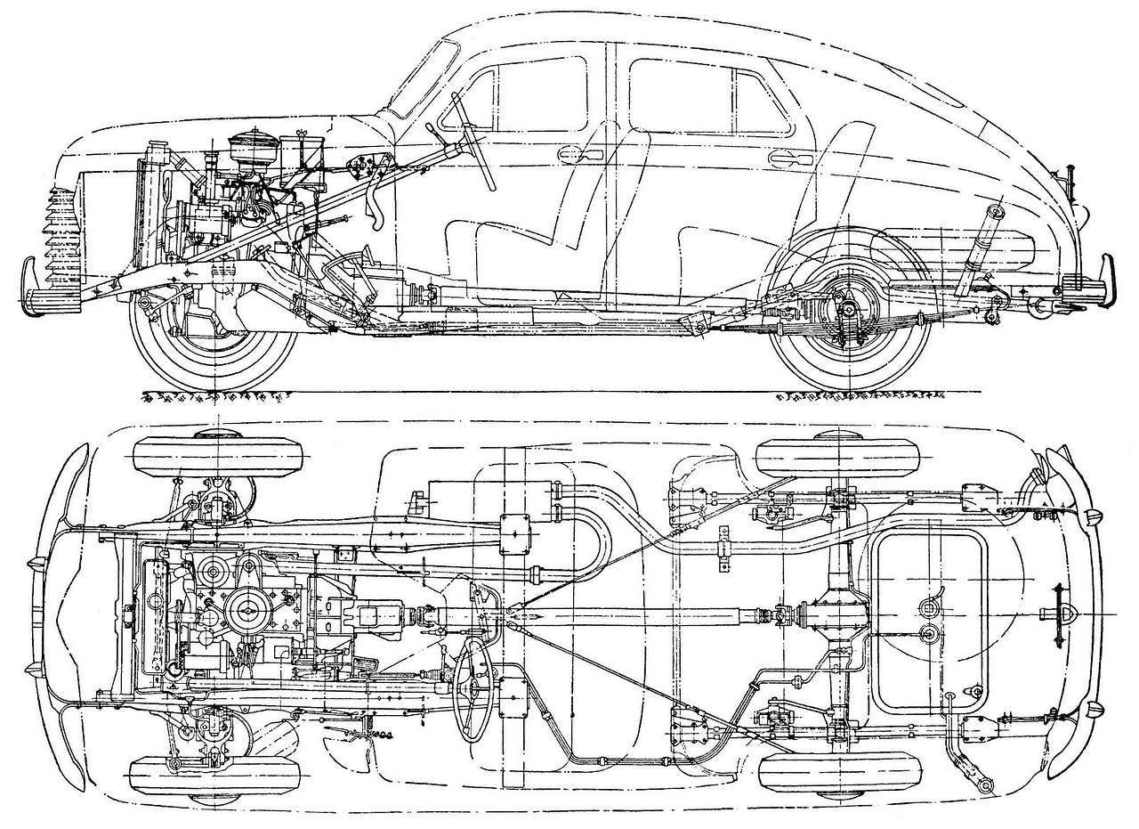 Компоновочная схема автомобиля - 85 фото
