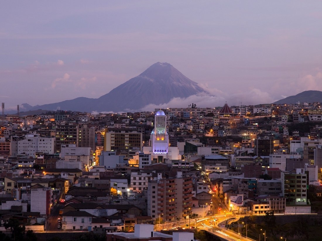 Город Кито Эквадор