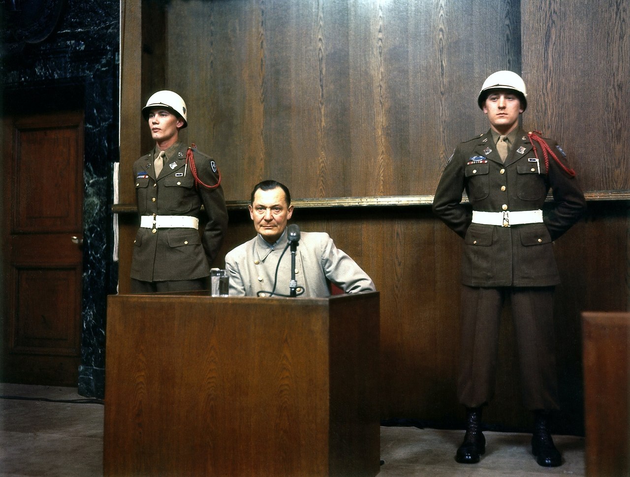 Герман Геринг в Нюрнберге
