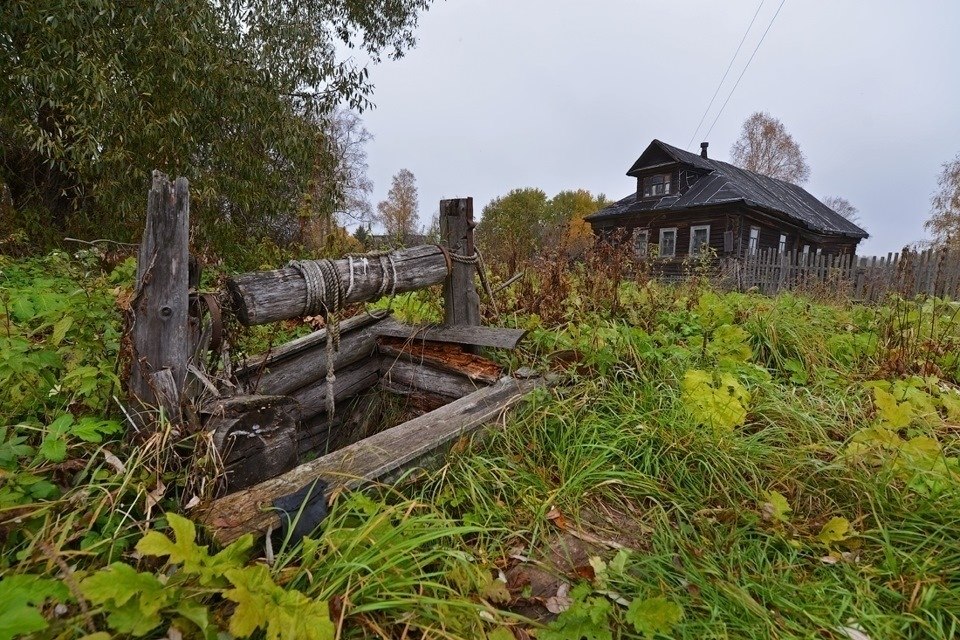 Фото старых деревень и брошенных в россии