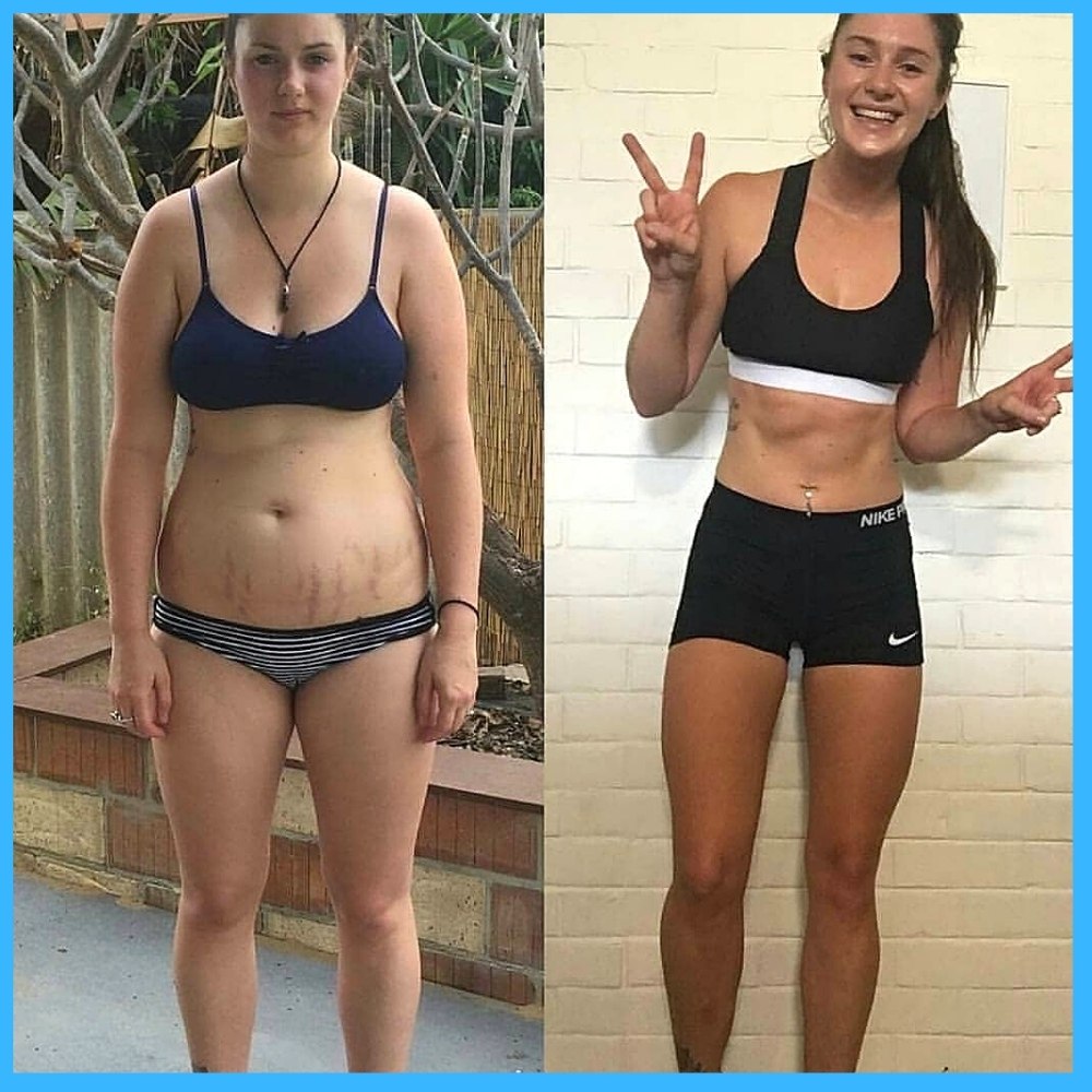Бег до и после фото женщины через месяц