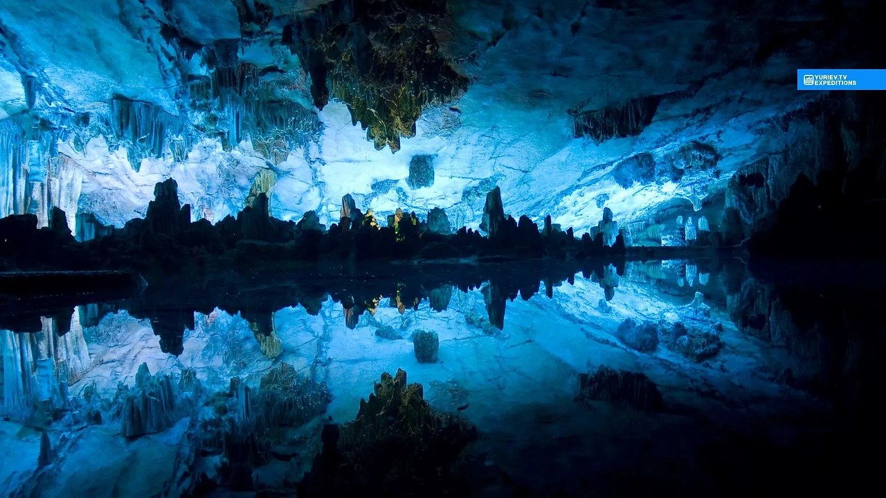 Пещера Сак Актун Мексика