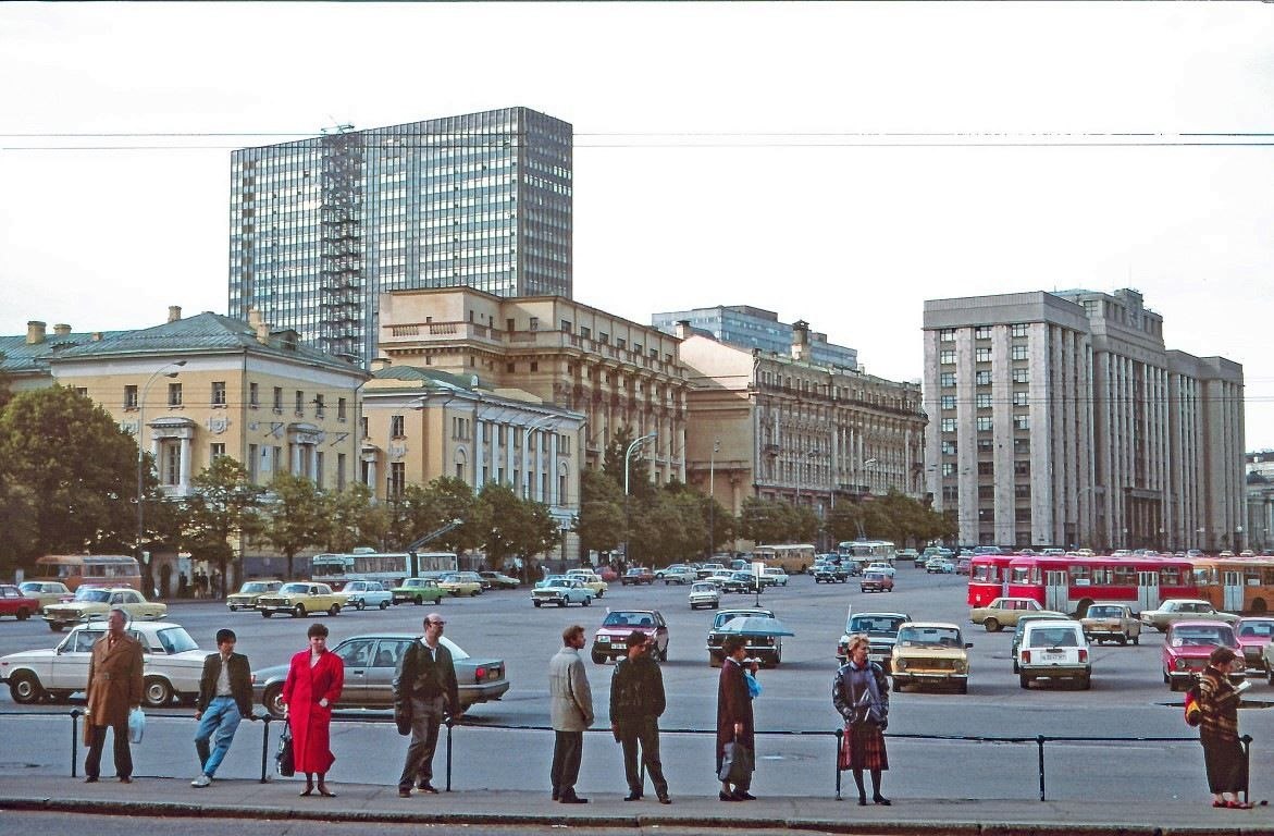 Москва 1990 фото