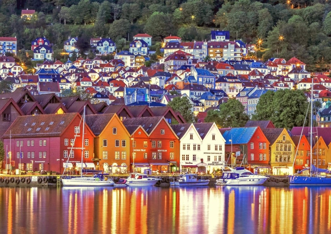 город берген норвегия
