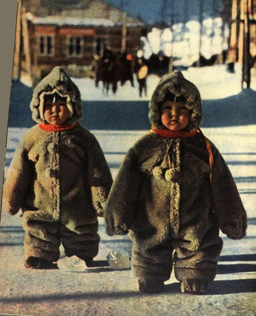 Детство СССР зима