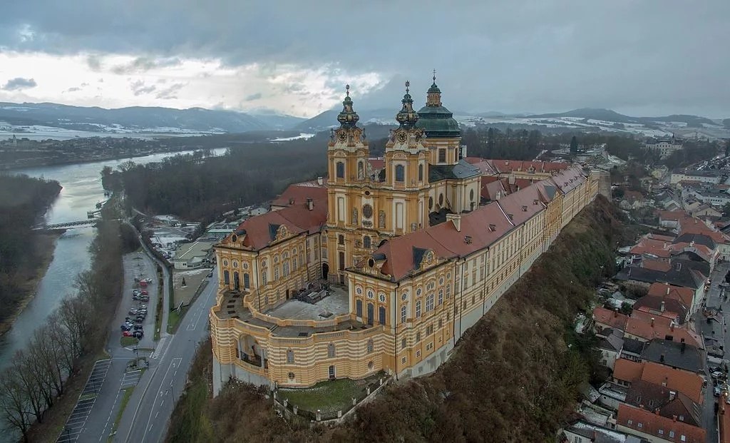 Монастырская библиотека аббатства Мельк, Австрия