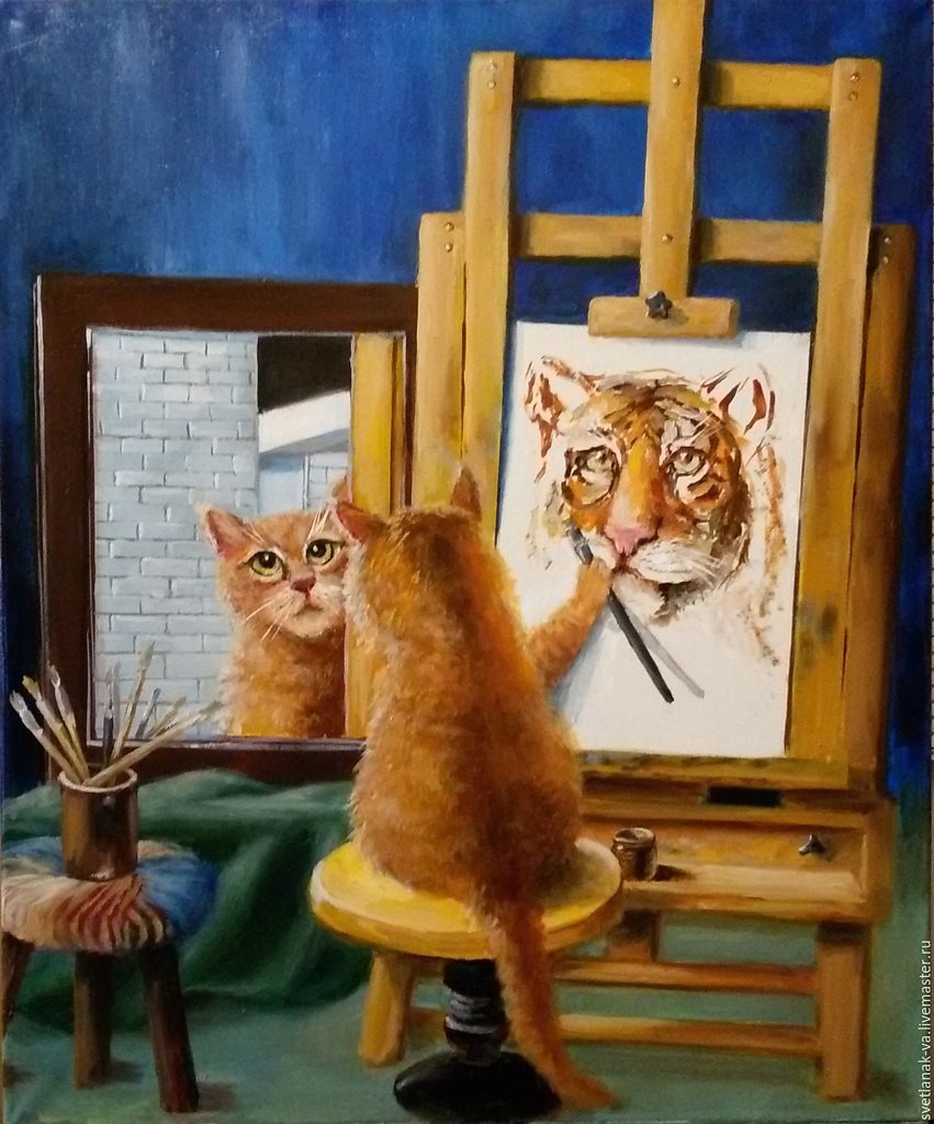 Коты художника