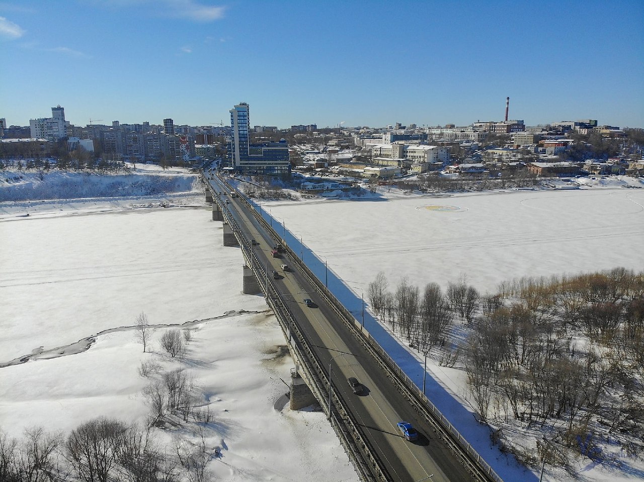 Мост через Вятку Киров