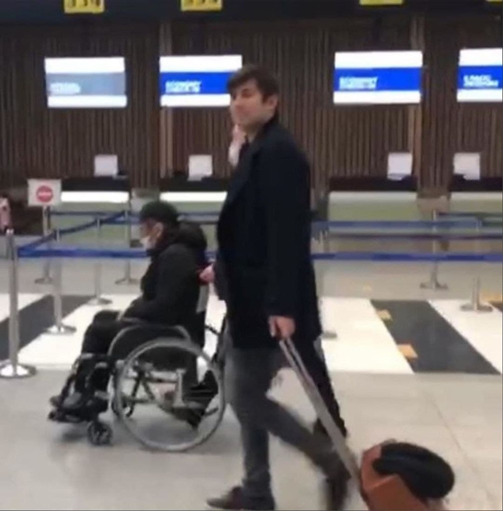 Инвалидная коляска аэропорт Алибасов