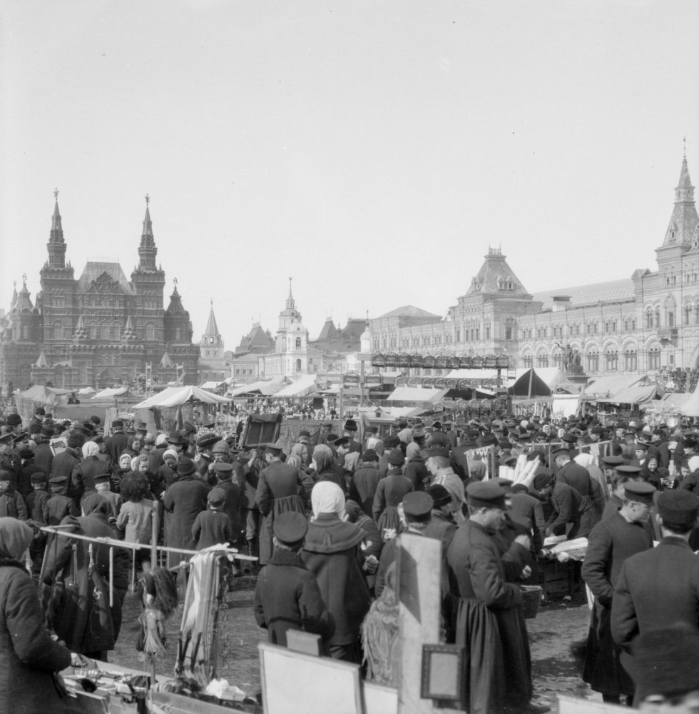 Москва Воскресенская площадь 1910