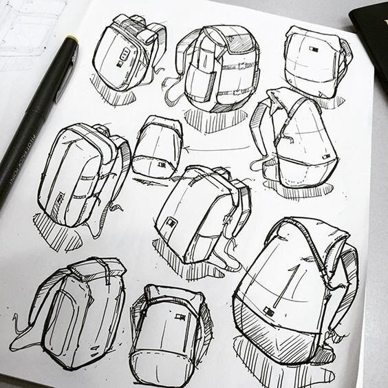 Рисунки на рюкзак