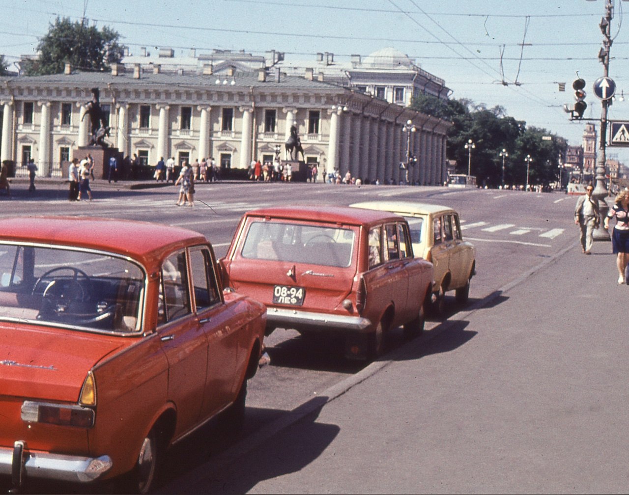 1977 Год Невский проспект Ленинград