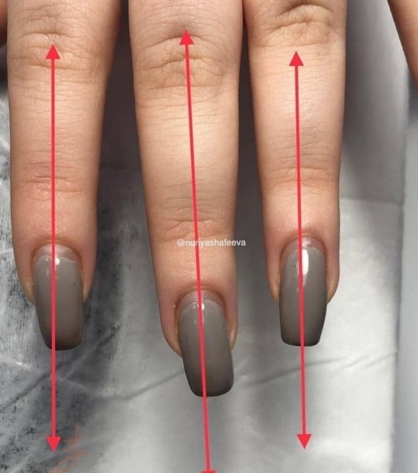 Правильная форма ногтей при наращивании