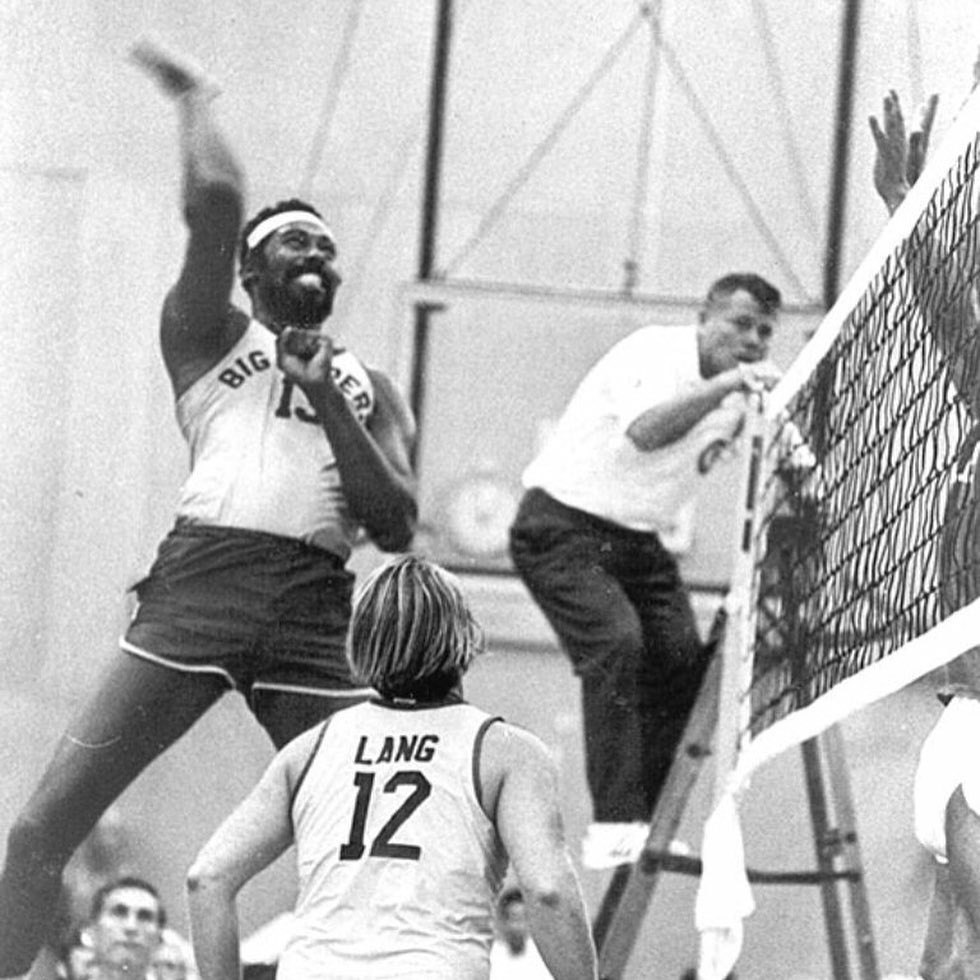 Wilt chamberlain volleyball