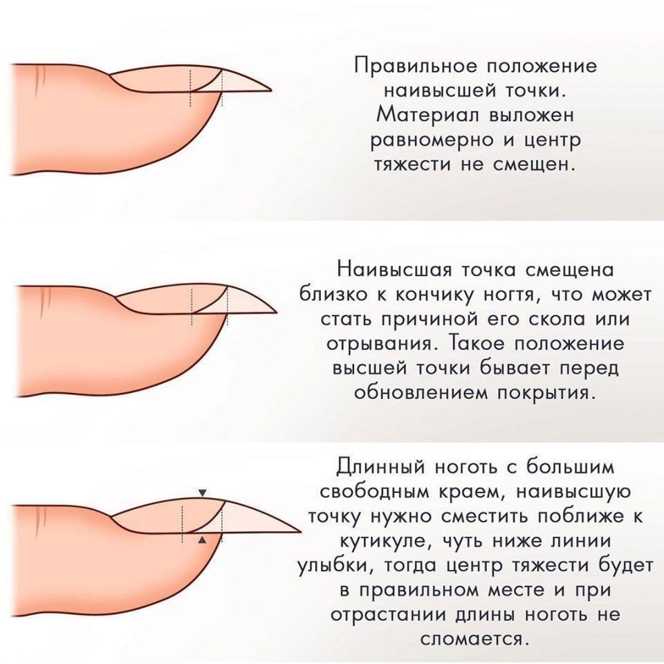 Шпаргалки для начинающих мастеров маникюра в картинках