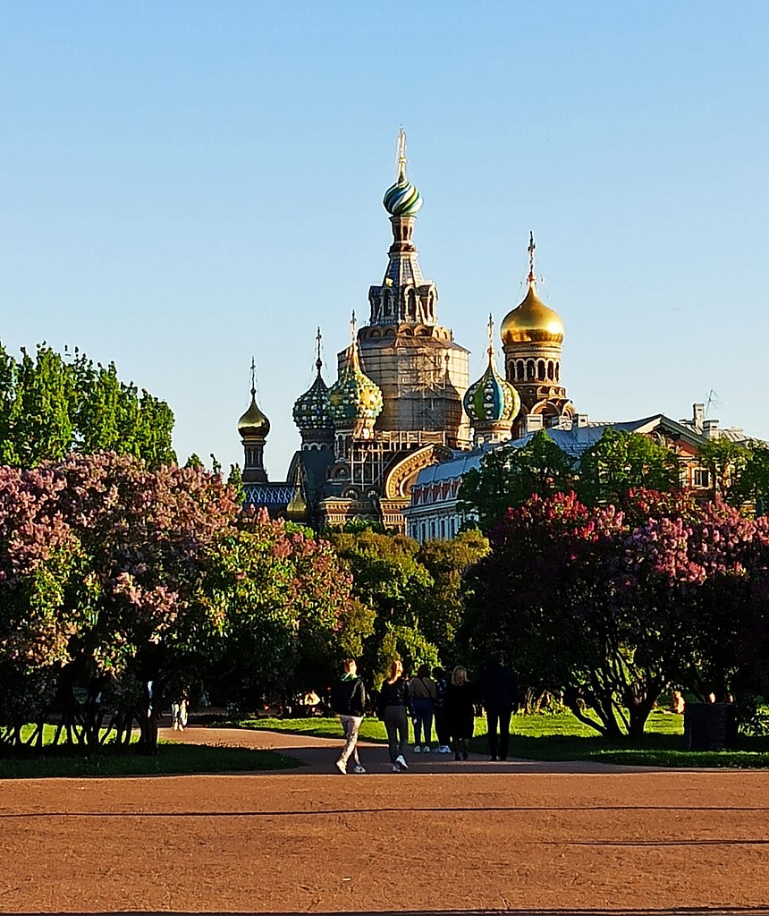 Марсово поле в санкт петербурге фото летом