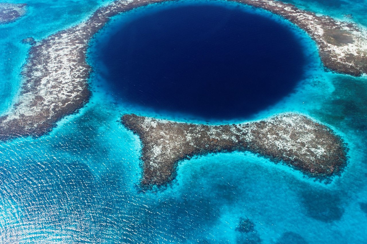 Большая голубая дыра Белиз Центральная Америка