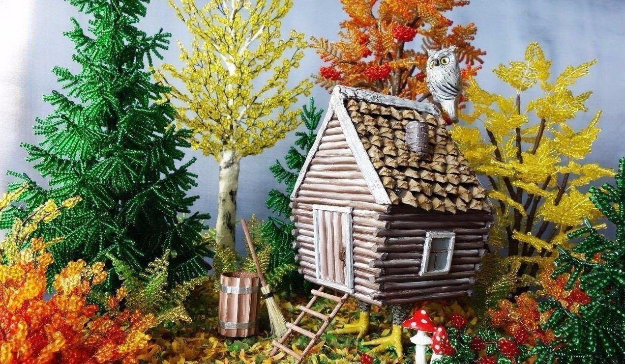 Осенний домик в садик