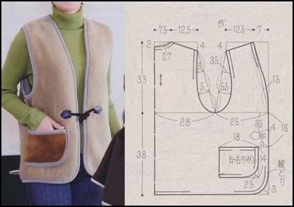 Как пошить жилетку