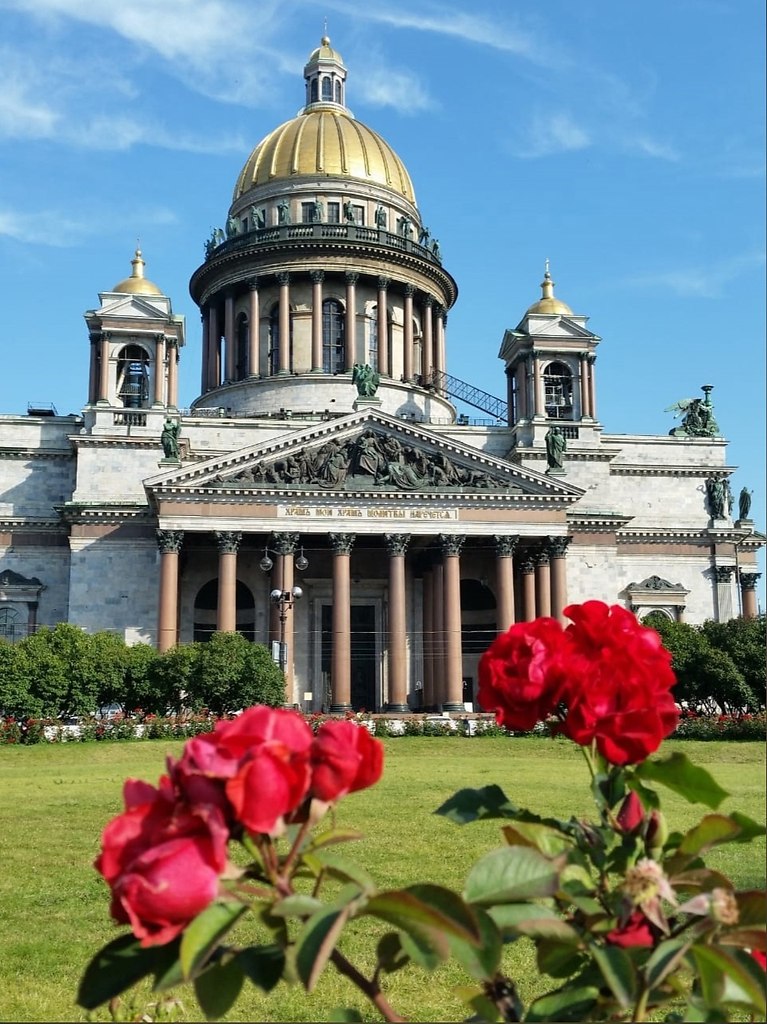 Фото Исаакиевского собора в Санкт Петербурге